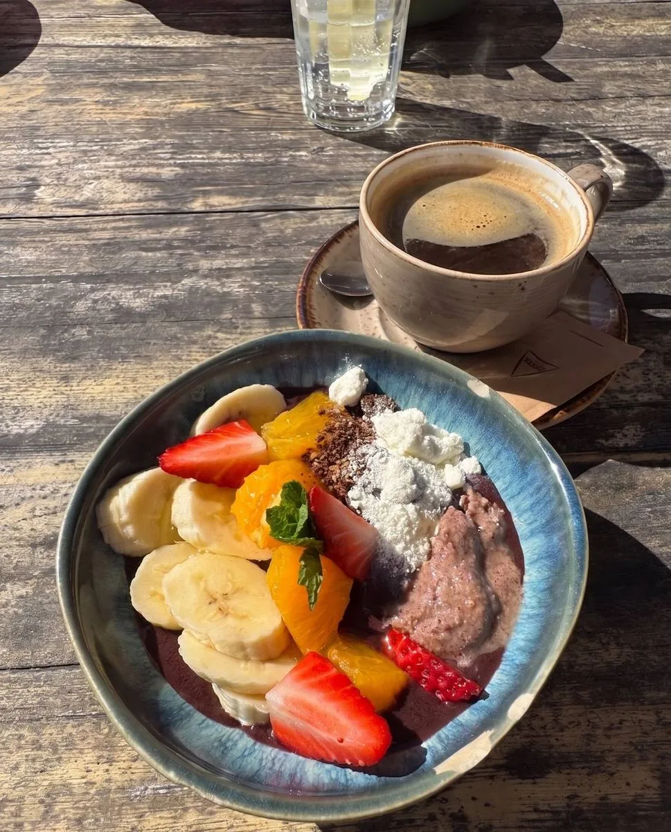 Breakfast at a local cafe